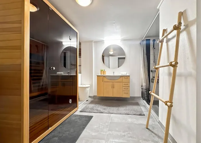 1 Family With Private Sauna Free Bikes Apartament *